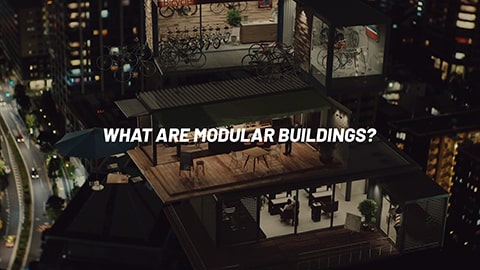 What are modular buildings?